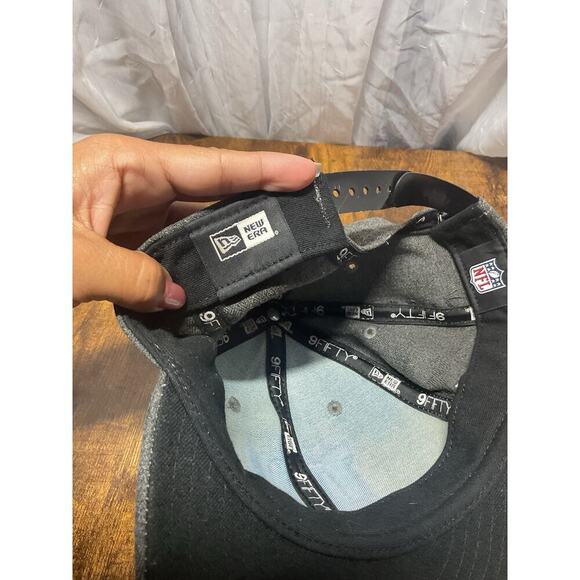 NEW ERA NY GIANTS CRAFTED IN USA flag patch 9FIFTY SNAPBACK HAT GRAY CAP NFL - Picture 7 of 10